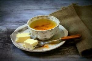 Enjoy a Delicious Serving of Butter and Tea photo