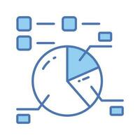 Grab this carefully crafted icon of Pie Graph, business analysis vector