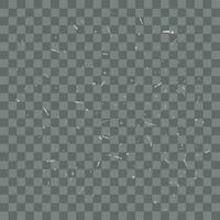 Vector silver confetti background that is flying with vector illustrations
