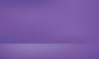 Vector purple gradient abstract background empty room