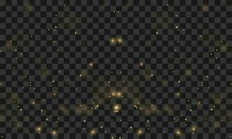 Vector realistic bokeh effect background