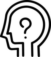 Brain idea symbol icon vector image. Illustration of the creative intelligence think design image