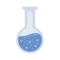 Laboratory flask vector illustration