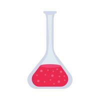 Laboratory flask vector illustration