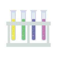 Test tube rack vector