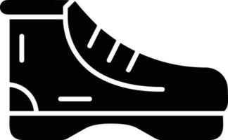 Boots symbol icon vector image. Illustration of the boot footwear shoe design image. EPS 10