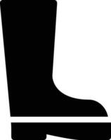 Boots symbol icon vector image. Illustration of the boot footwear shoe design image. EPS 10