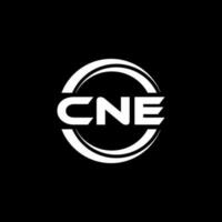 cne logo diseño, inspiración para un único identidad. moderno elegancia y creativo diseño. filigrana tu éxito con el sorprendentes esta logo. vector