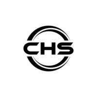 CHS Logo Design, Inspiration for a Unique Identity. Modern Elegance and Creative Design. Watermark Your Success with the Striking this Logo. vector