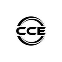 CCE Logo Design, Inspiration for a Unique Identity. Modern Elegance and Creative Design. Watermark Your Success with the Striking this Logo. vector