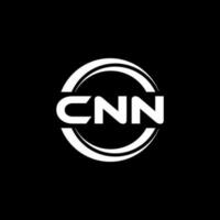 CNN Logo Design, Inspiration for a Unique Identity. Modern Elegance and Creative Design. Watermark Your Success with the Striking this Logo. vector