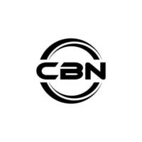 cbn logo diseño, inspiración para un único identidad. moderno elegancia y creativo diseño. filigrana tu éxito con el sorprendentes esta logo. vector