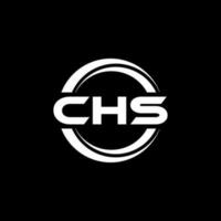 CHS Logo Design, Inspiration for a Unique Identity. Modern Elegance and Creative Design. Watermark Your Success with the Striking this Logo. vector