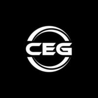 CEG Logo Design, Inspiration for a Unique Identity. Modern Elegance and Creative Design. Watermark Your Success with the Striking this Logo. vector