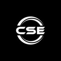 CSE Logo Design, Inspiration for a Unique Identity. Modern Elegance and Creative Design. Watermark Your Success with the Striking this Logo. vector