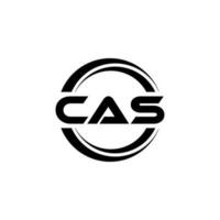 CAS Logo Design, Inspiration for a Unique Identity. Modern Elegance and Creative Design. Watermark Your Success with the Striking this Logo. vector