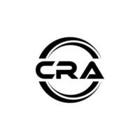 CRA Logo Design, Inspiration for a Unique Identity. Modern Elegance and Creative Design. Watermark Your Success with the Striking this Logo. vector