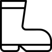 Boots symbol icon vector image. Illustration of the boot footwear shoe design image. EPS 10