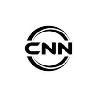 CNN Logo Design, Inspiration for a Unique Identity. Modern Elegance and Creative Design. Watermark Your Success with the Striking this Logo. vector