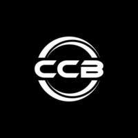 CCB Logo Design, Inspiration for a Unique Identity. Modern Elegance and Creative Design. Watermark Your Success with the Striking this Logo. vector