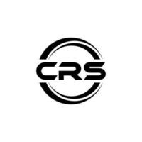 crs logo diseño, inspiración para un único identidad. moderno elegancia y creativo diseño. filigrana tu éxito con el sorprendentes esta logo. vector