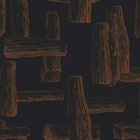 Abstract texture seamless pattern. Organic print vector