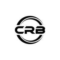 CRB logo diseño, inspiración para un único identidad. moderno elegancia y creativo diseño. filigrana tu éxito con el sorprendentes esta logo. vector