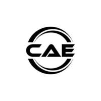 CAE Logo Design, Inspiration for a Unique Identity. Modern Elegance and Creative Design. Watermark Your Success with the Striking this Logo. vector