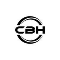 cbh logo diseño, inspiración para un único identidad. moderno elegancia y creativo diseño. filigrana tu éxito con el sorprendentes esta logo. vector
