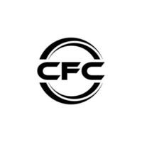 CFC Logo Design, Inspiration for a Unique Identity. Modern Elegance and Creative Design. Watermark Your Success with the Striking this Logo. vector