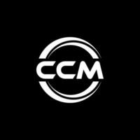 CCM Logo Design, Inspiration for a Unique Identity. Modern Elegance and Creative Design. Watermark Your Success with the Striking this Logo. vector