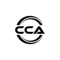 CCA Logo Design, Inspiration for a Unique Identity. Modern Elegance and Creative Design. Watermark Your Success with the Striking this Logo. vector