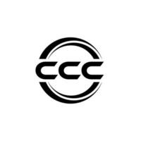 CCC Logo Design, Inspiration for a Unique Identity. Modern Elegance and Creative Design. Watermark Your Success with the Striking this Logo. vector