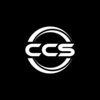 CCS Logo Design, Inspiration for a Unique Identity. Modern Elegance and Creative Design. Watermark Your Success with the Striking this Logo. vector