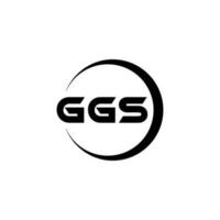 GGS Logo Design, Inspiration for a Unique Identity. Modern Elegance and Creative Design. Watermark Your Success with the Striking this Logo. vector