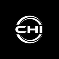 CHI Logo Design, Inspiration for a Unique Identity. Modern Elegance and Creative Design. Watermark Your Success with the Striking this Logo. vector