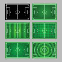 Soccer Field Pattern Element Graphic vector