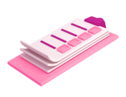 3d white clipboard icon task management todo check list on pink plane background. Work project plan concept, fast checklist, isolated transparent png. productivity checklist png