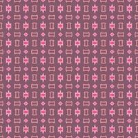 Abstract shape seamless pattern on a background, Vector