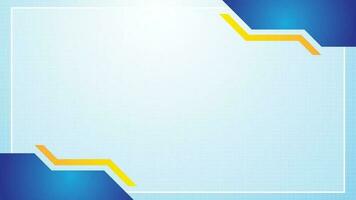 Blank Blue Background for PPT and Presentation vector