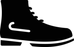 Boots symbol icon vector image. Illustration of the boot footwear shoe design image. EPS 10