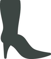 Boots symbol icon vector image. Illustration of the boot footwear shoe design image. EPS 10