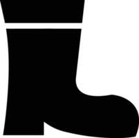 Boots symbol icon vector image. Illustration of the boot footwear shoe design image. EPS 10