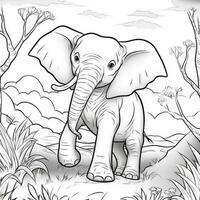 Animals Coloring Pages photo