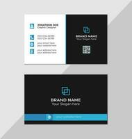 Creative and professional business card or visiting card design Free Vector