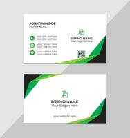 Creative and professional business card or visiting card design Free Vector