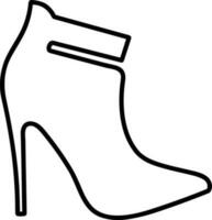 Boots symbol icon vector image. Illustration of the boot footwear shoe design image. EPS 10