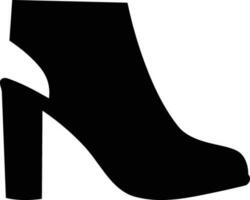 Boots symbol icon vector image. Illustration of the boot footwear shoe design image. EPS 10