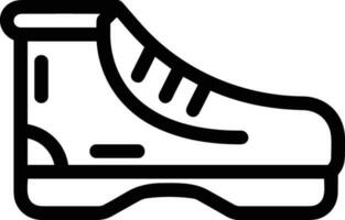 Boots symbol icon vector image. Illustration of the boot footwear shoe design image. EPS 10