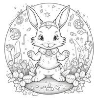 Easter Coloring Pages photo